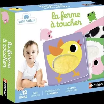 Découvrez La Ferme à Toucher PETIT NATHAN - Jeu d'Apprentissage Découvrez La Ferme à Toucher PETIT NATHAN - Jeu d'Apprentissage
