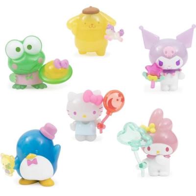 Coffret 6 figurines miniatures Hello Kitty - Collection adorable
