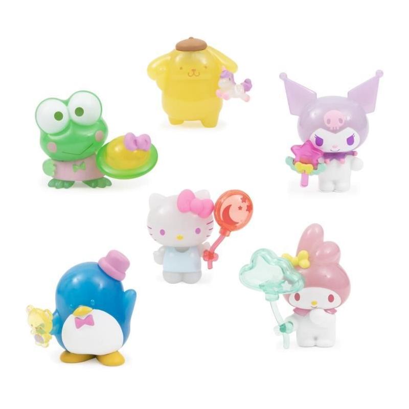 Coffret 6 figurines miniatures Hello Kitty - Collection adorable