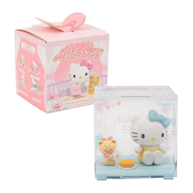 Figurine mini Hello Kitty + accessoires - HKT38 - 4,5 cm - 3 ans