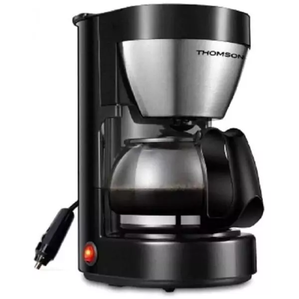 Cafetiere - THOMSON - 12 V - 0.65 L - 4/6 tasses - 170 W