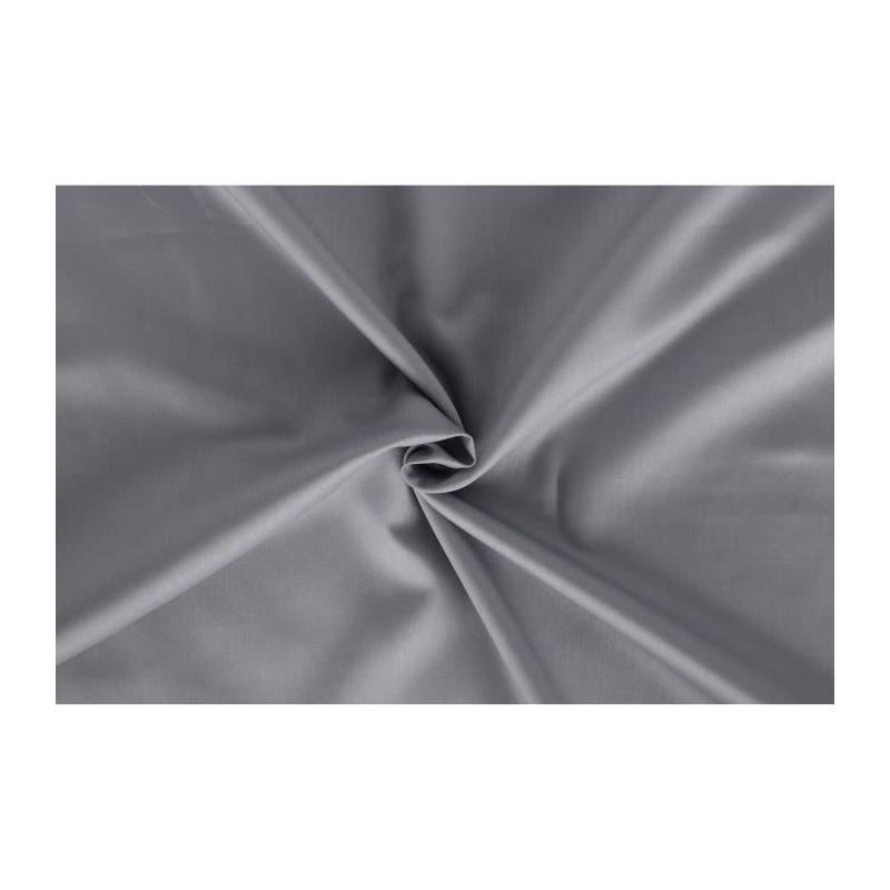 Parure de lit Satiné 100% coton - Gris