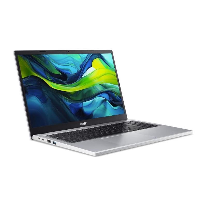 PC Portable ACER Aspire AG15-32P-33L3 - Windows 11 - 15,6'' FHD -Intel Core 3 N355 -Intel UHD Graphics -RAM 8Go -512Go SSD -AZER