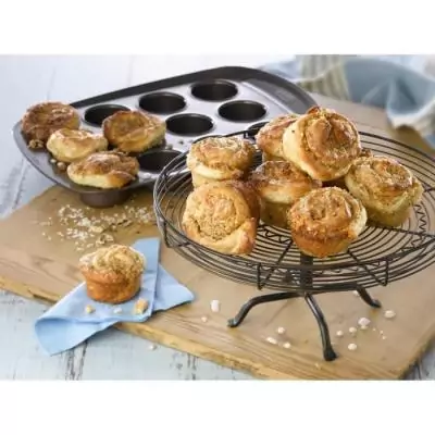 Moule à muffin Pyrex 12 trous en acier carbone antiadhésif
