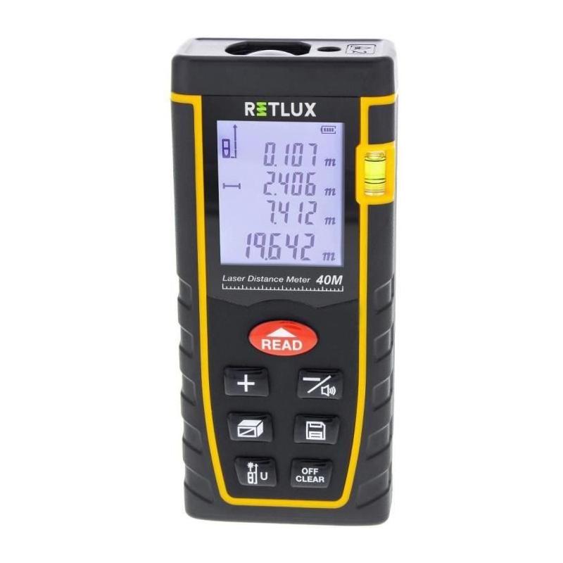 Télémetre laser 40m - RETLUX - RHT 100