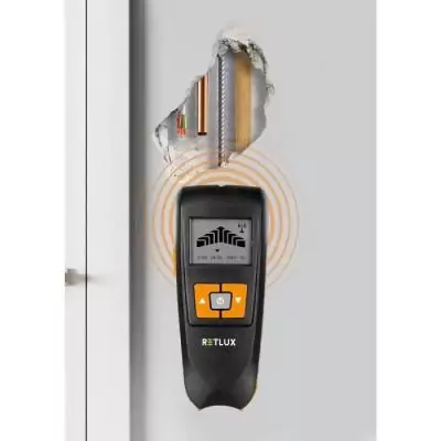Détecteur de terre et prise - Multidétecteur 4en1 RETLUX RDT 100