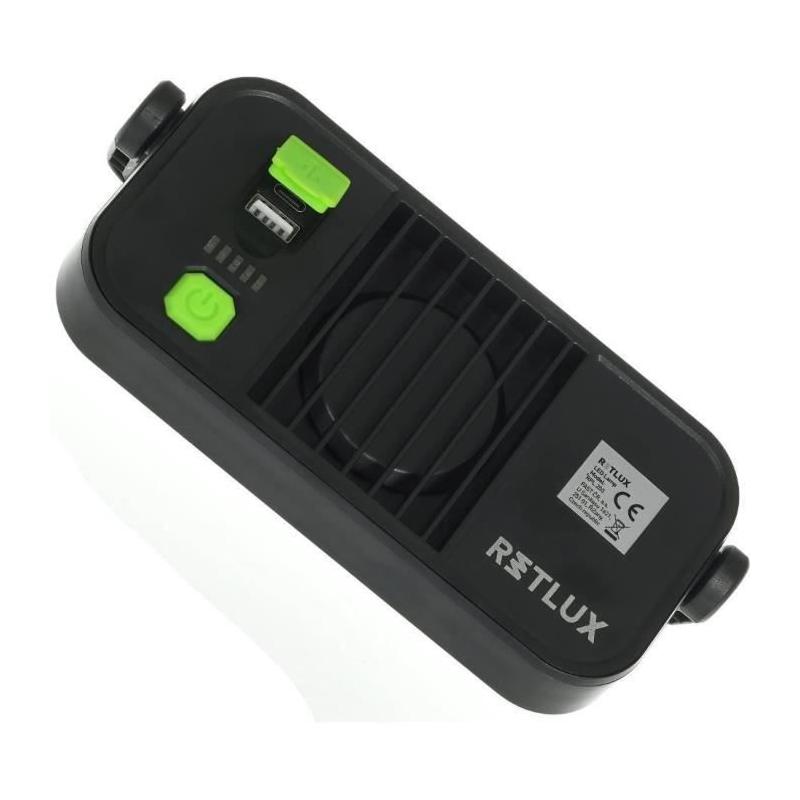 Lampe de travail avec banque d'alimentation - RETLUX - RPL 200