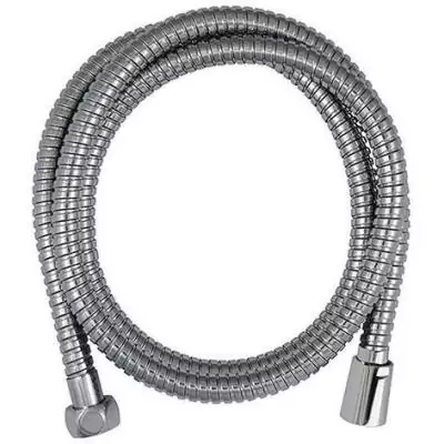Flexible de douche - ROUSSEAU - Écrous métal anti-torsion - Réduction du débit - Longueur 2 m - Inox chromé double agrafage