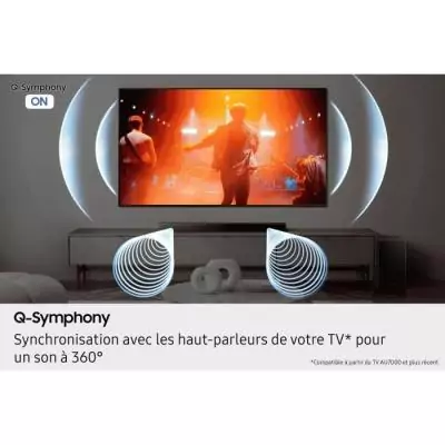 Barre de son SAMSUNG HW-B66CF : Qualité audio immersive !