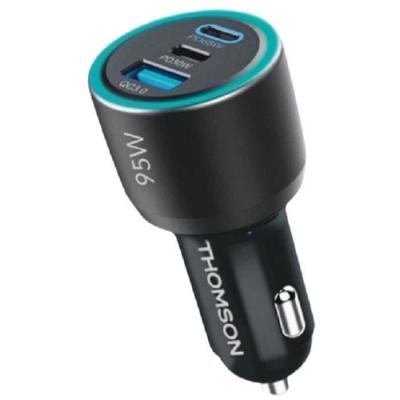 Chargeur voiture Thomson 95 W - Techno nouvelle gen - 2 USB-C - CHARGEUR TELEPHONE