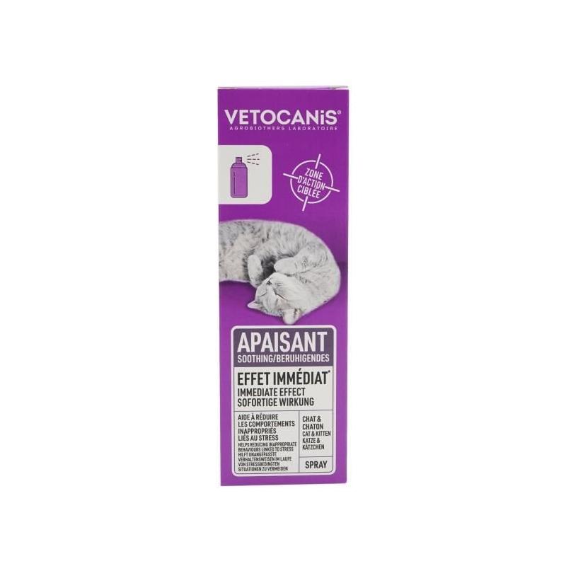 Spray anti-stress apaisant pour chat - VETOCANIS