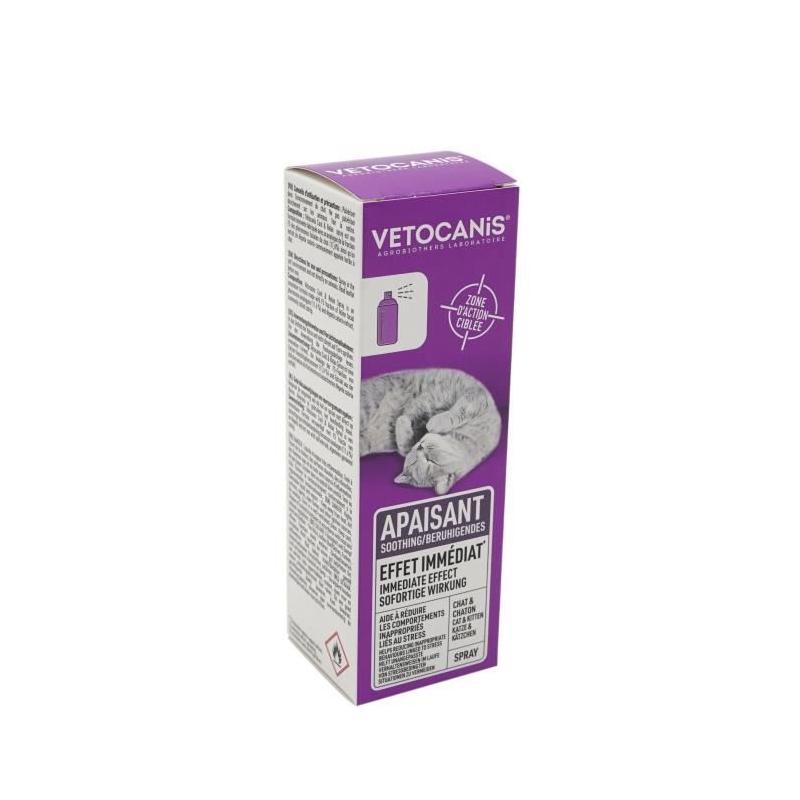 Spray anti-stress apaisant pour chat - VETOCANIS