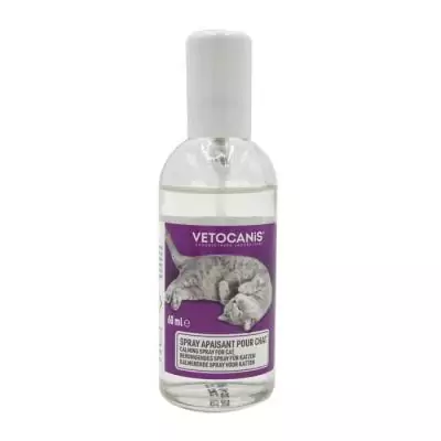 Spray anti-stress apaisant pour chat - VETOCANIS