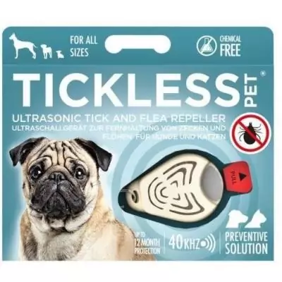 Répulsif anti-tiques et puces TICKLESS PET - Beige