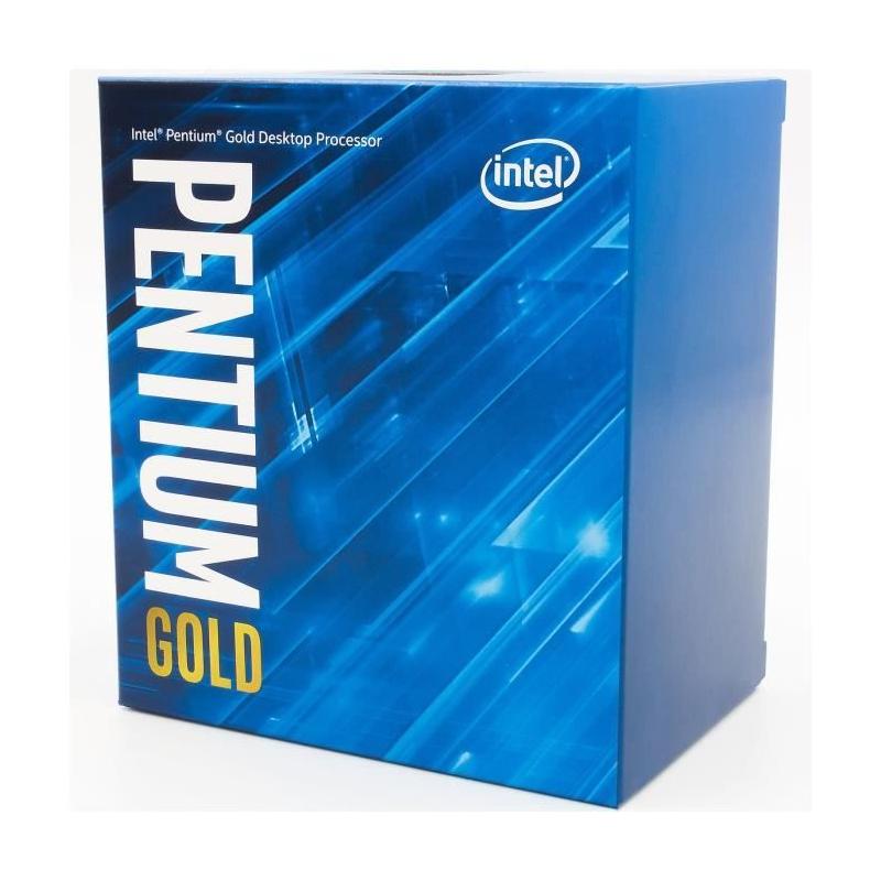 Processeur Intel Pentium Gold G-6400 (BX80701G6400) Socket LGA1200 (chipset Intel serie 400) 58W