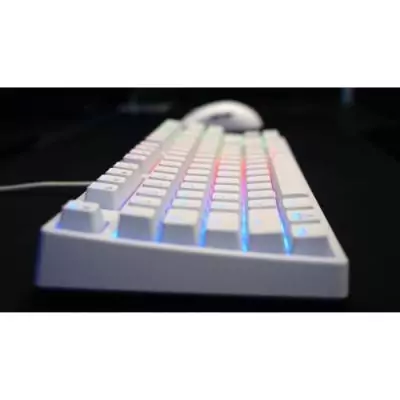 Clavier gaming mécanique CHERRY XTRFY K4V2 RGB TKL - Blanc Clavier gaming mécanique CHERRY XTRFY K4V2 RGB TKL - Blanc