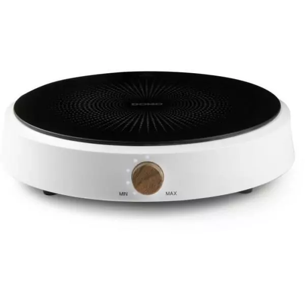 Plaque de cuisson a induction - DOMO - 1 foyer - 28,4 x 29 x 7,1 cm - Blanc