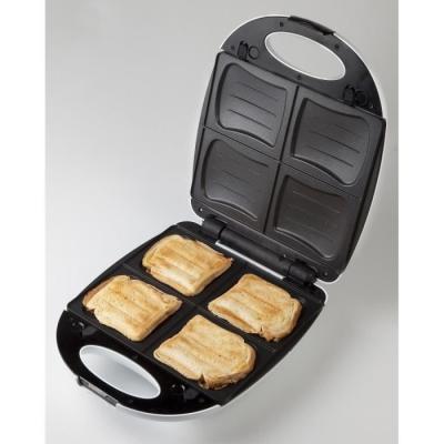 Appareil à croque-monsieur DOMO DO9046C - Surface extra large - Plaques amovibles