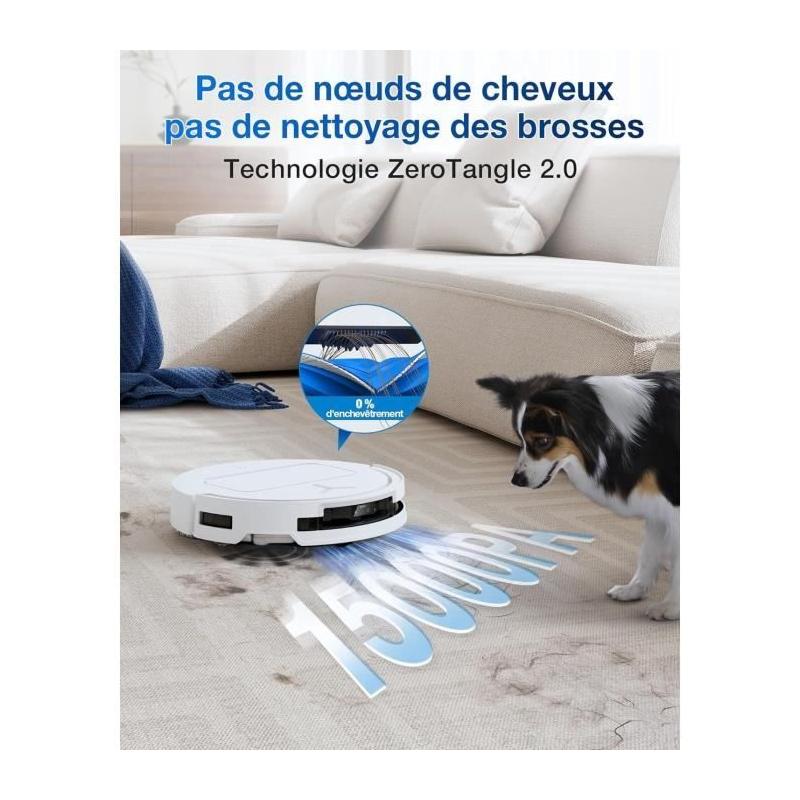 Aspirateur Robot ECOVACS DEEBOT T50 OMNI - Puissant et polyvalent