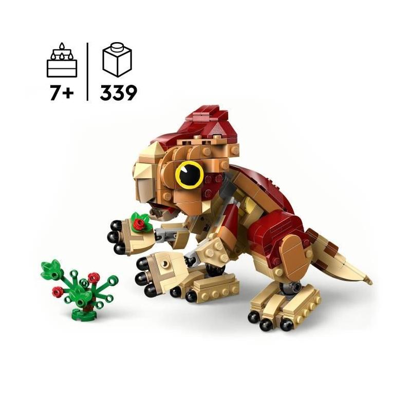LEGO Jurassic World 76970 Dolores, le Bébé Aquilops - Construis ton propre dinosaure!