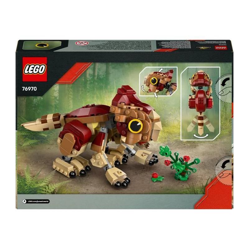 LEGO Jurassic World 76970 Dolores, le Bébé Aquilops - Construis ton propre dinosaure!