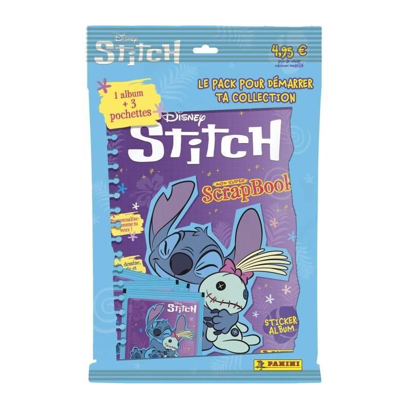 Album + 3 pochettes Panini Stitch 2 - Mon Super Scrapbook + 15 stickers