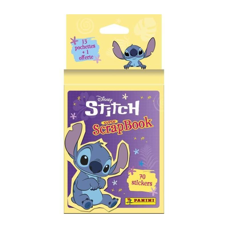 Blister 13 pochettes + 1 offerte PANINI STITCH 2 - MON SUPER SCRAPBOOK