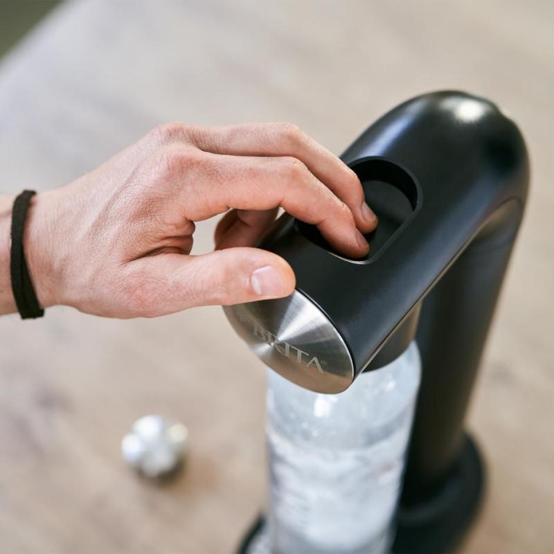 Brita sodaONE Noir, Argent