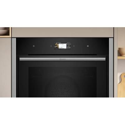 Neff B64CS71N0 four 71 L Noir, Acier inoxydable