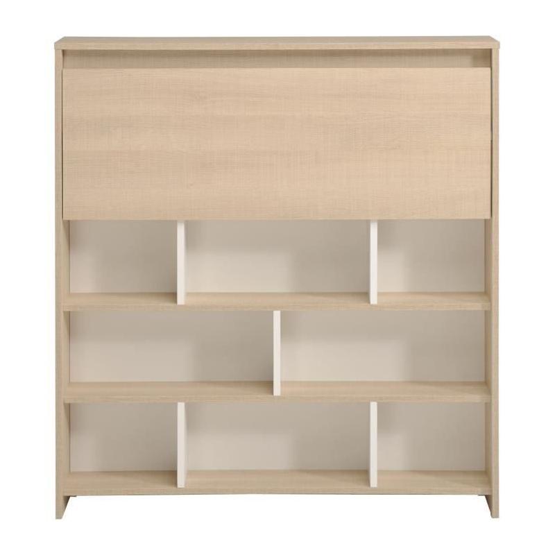 KEY - Meuble multifonctions pour cuisine et bar - Chene/Blanc - PARISOT