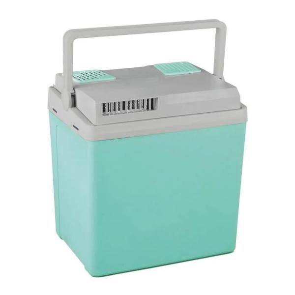 Glaciere thermoélectrique - INCASA - 23L - Alimentation : 12/24 /220V - Entre -20°C et +17°C - Bleu