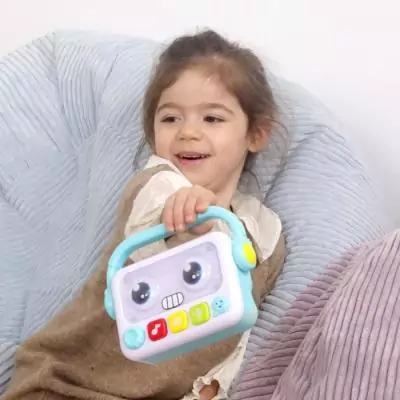 Baladeur robot musical & lumineux - J.A.D.E - 17 cm: Musique, Enregistrement & Déformation de Voix