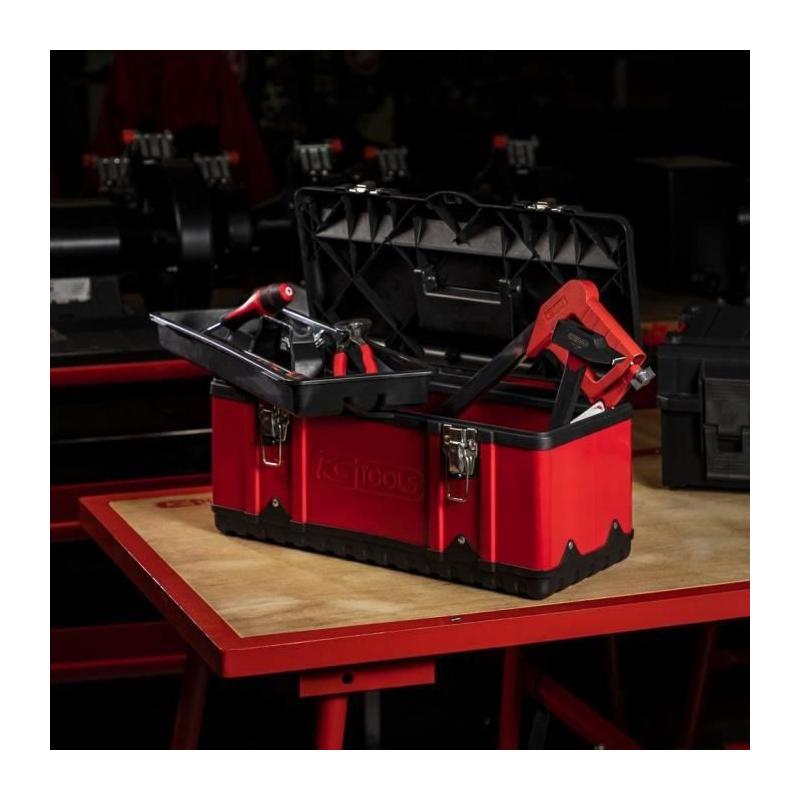 Boîte à outils KS TOOLS - Amovible et robuste - 30 kg max - 470x238x203 mm