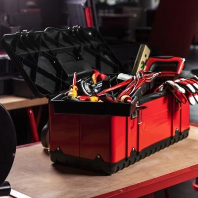 Boîte à outils KS TOOLS - Amovible et robuste - 30 kg max - 470x238x203 mm