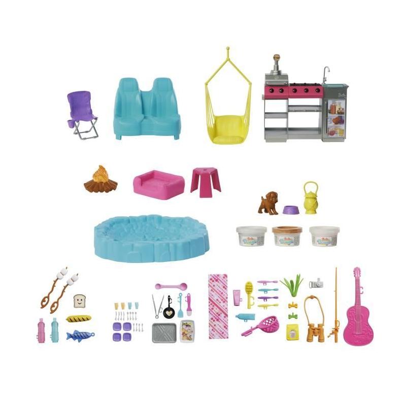Barbie - Camping-Car de Rêve avec 60+ Accessoires