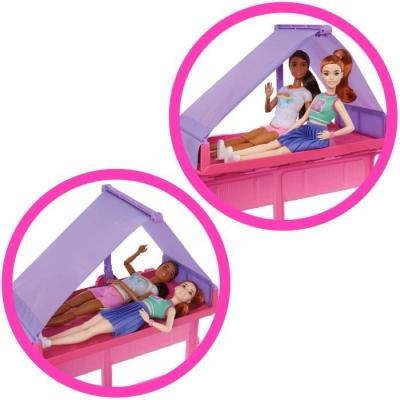 Barbie - Camping-Car de Rêve avec 60+ Accessoires