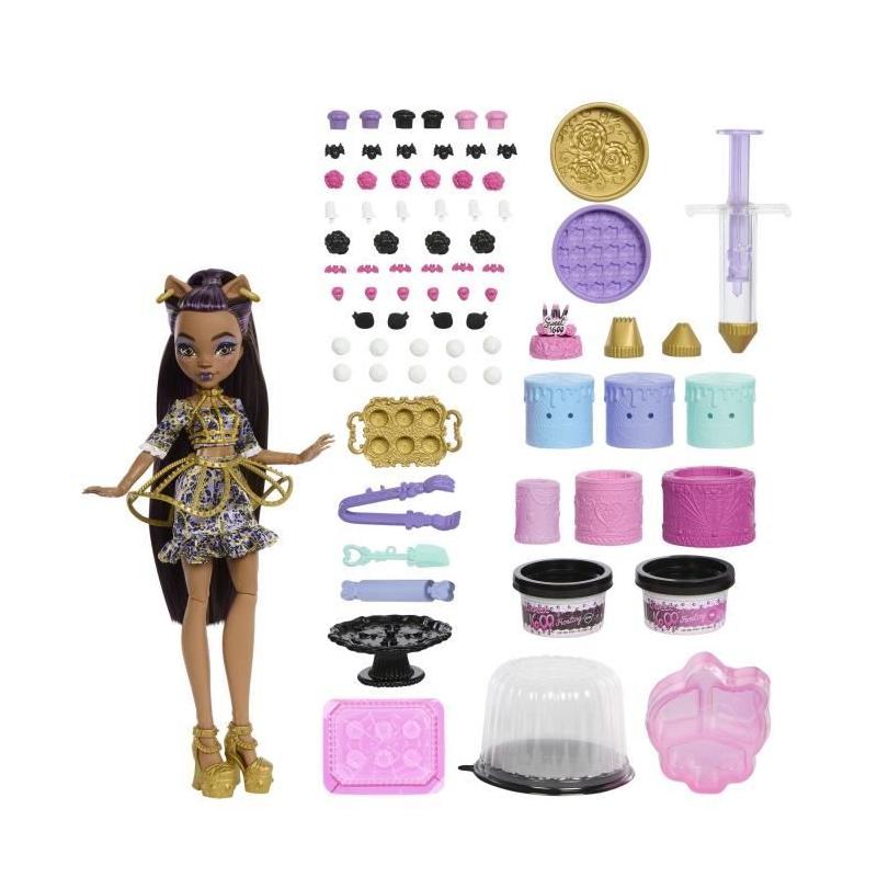 Kit Gâteau d'Anniversaire Clawdeen Wolf Monster High - Pour une fête monstrueusement parfaite!
