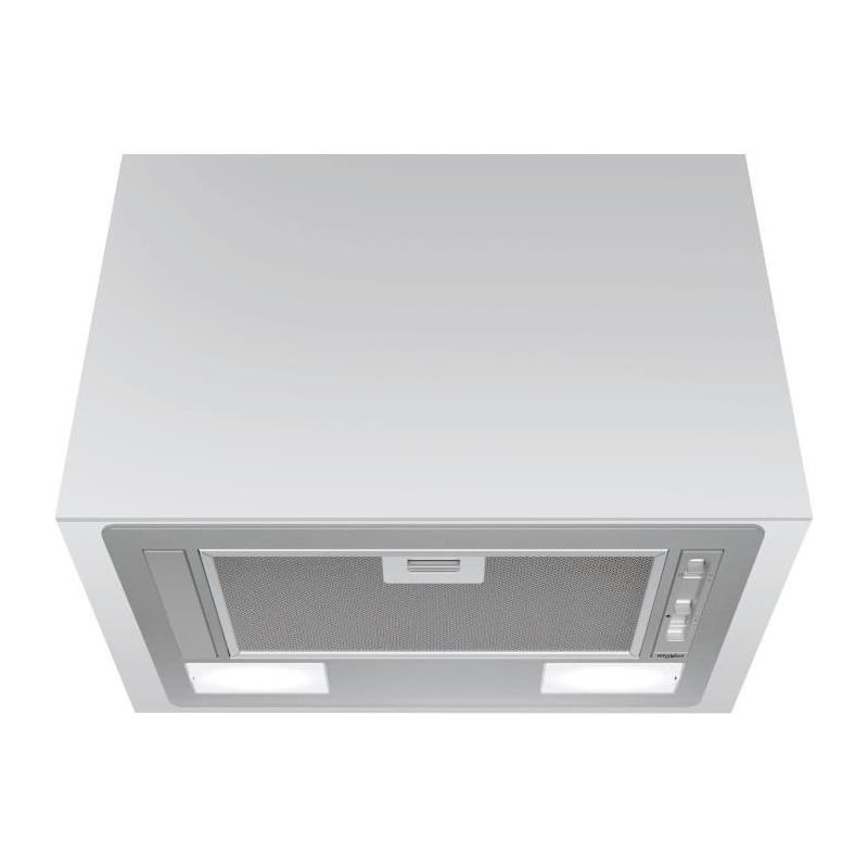 Hotte intégrable extracteur Whirlpool WCT64FLSX - Inox