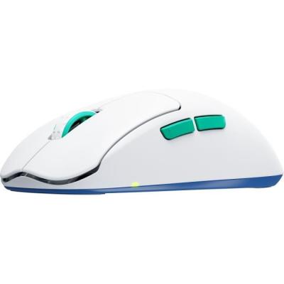 Souris gamer ultra-légère sans fil symétrique - CHERRY XTRFY M68 WIRELESS - Blanc