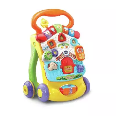 VTech Super Trotteur Parlant 2 En 1 Orange