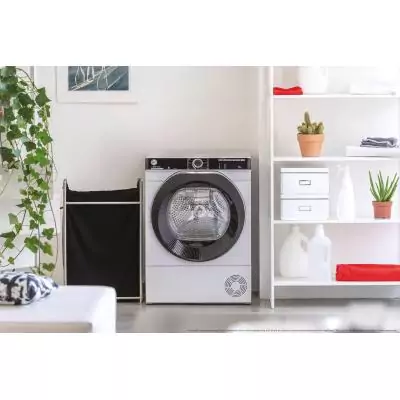 Hoover H-DRY 500 NDPEH10A2TCBEXSS sèche-linge Pose libre Charge avant 10 kg Blanc