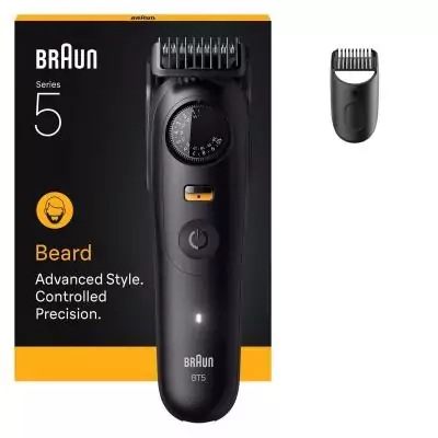 Braun BeardTrimmer 5 BT5500 tondeuse à barbe Batterie 20 2 cm Mouillé & sec Noir