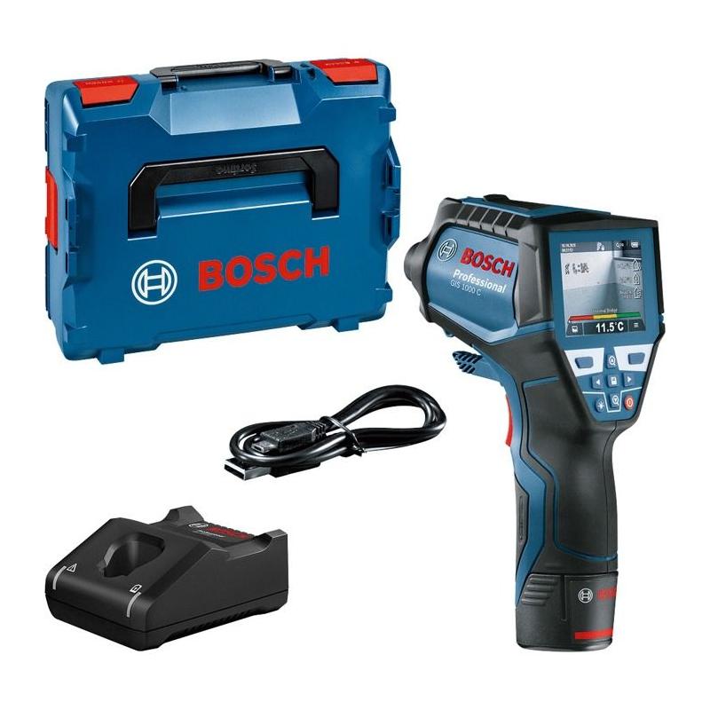 Détecteur thermique Bosch GIS 1000 C - Batterie 12V, Quickstart, USB - 0601083301
