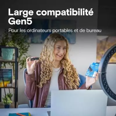 SSD Crucial P510 1 To - Vitesse lecture jusqu'à 11000 Mo/s SSD Crucial P510 1 To - Vitesse lecture jusqu'à 11000 Mo/s