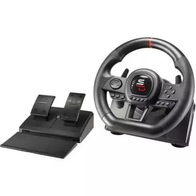 Volant de course - SUPERDRIVE - SV650 - Avec pédalier - Palettes - Vibrations - Multi-plateformes