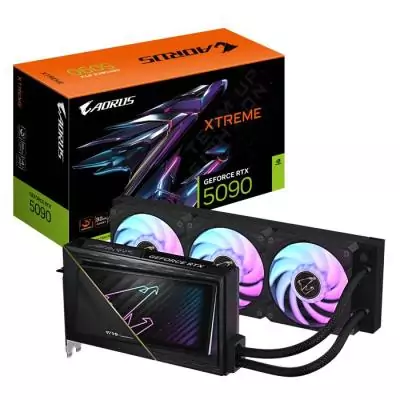 Carte graphique - GIGABYTE - AORUS GeForce RTX 5090 XTREME WATERFORCE 32G