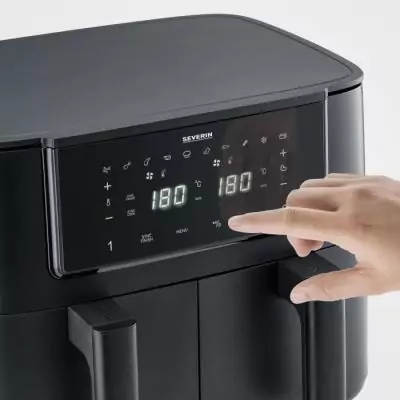 Friteuse sans huile SEVERIN - Airfryer 8L - 10 programmes Friteuse sans huile SEVERIN - Airfryer 8L - 10 programmes