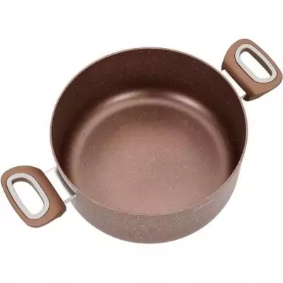 Marmite Arthur Martin 28 cm avec couvercle en verre - Aluminium Marmite Arthur Martin 28 cm avec couvercle en verre - Aluminium