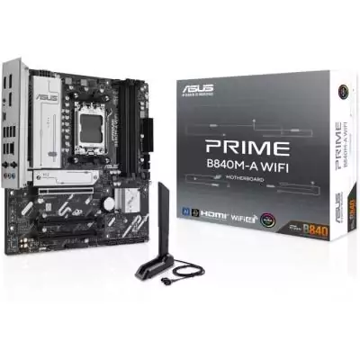 Carte mère ASUS PRIME B840M-A WIFI - AMD B840 - AM5 micro ATX Carte mère ASUS PRIME B840M-A WIFI - AMD B840 - AM5 micro ATX