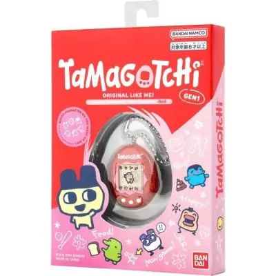 Tamagotchi Original - BANDAI - Collection de Couleur Rouge